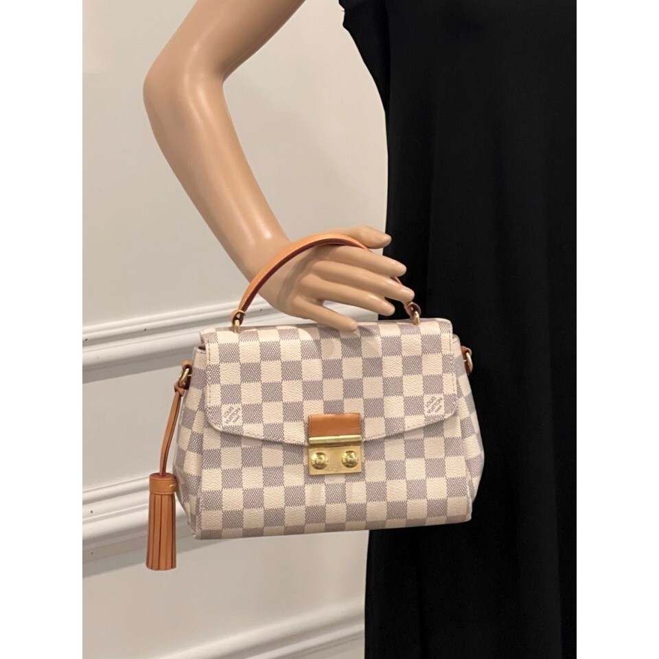 Louis Vuitton Croisette Blue Damier Azur