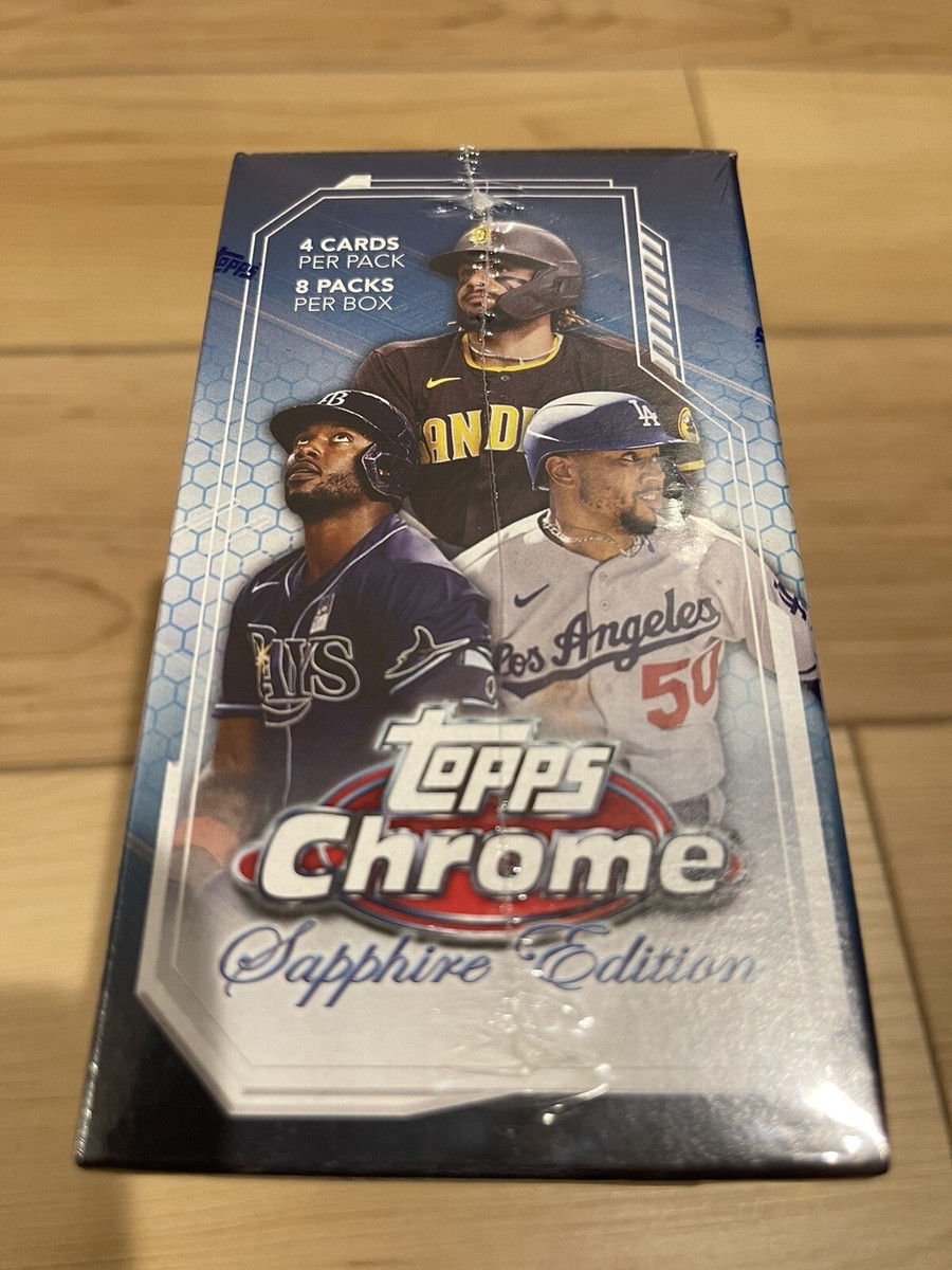 Buy Topps 2021 Chrome Sapphire Edition Card Box online | eBay