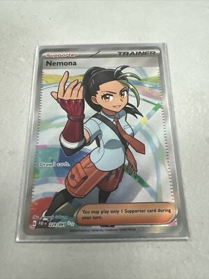 nemona full art pokemon card - 343/190 - Super Rare Nemona 229/091 Full Art Trainer