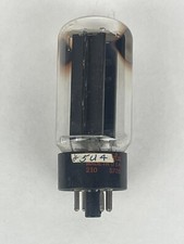 5u4 Motorola Vintage Vacuum Tube Smooth Black Plates Side Getters