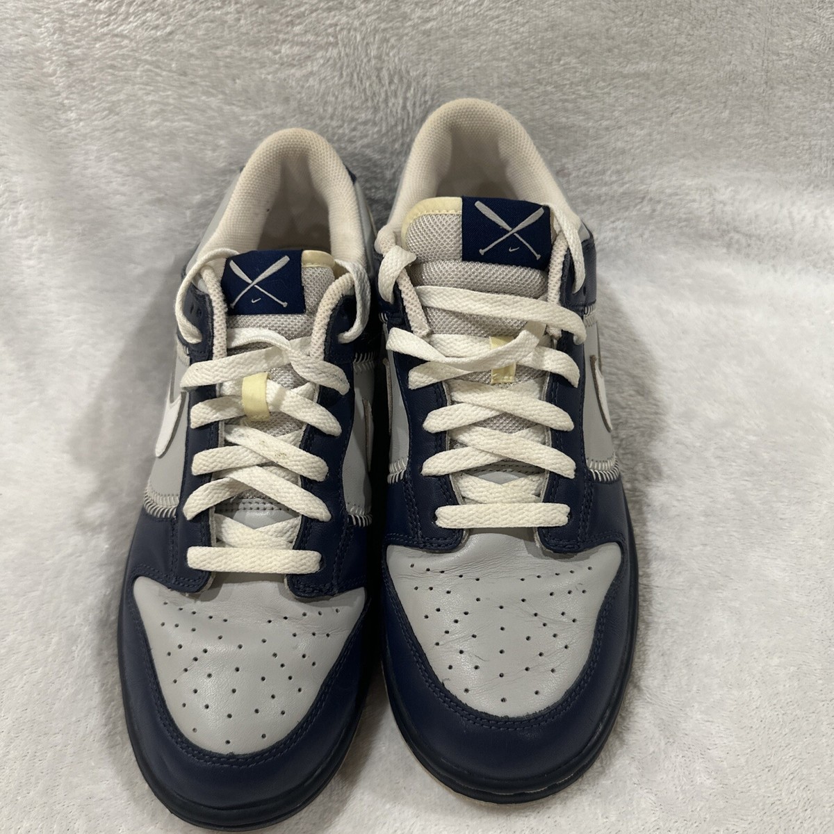 nike dunk low baseball neutral grey midnight navy