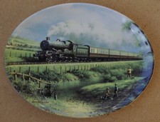 Wedgwood Queens Geschirr Teller - Don Breckon - Railway Memories - "Down by the River"