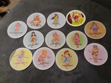 Rare Vintage Novelty Naughty Adult Themed Paper Beer Coaster Bar Lot Of 12