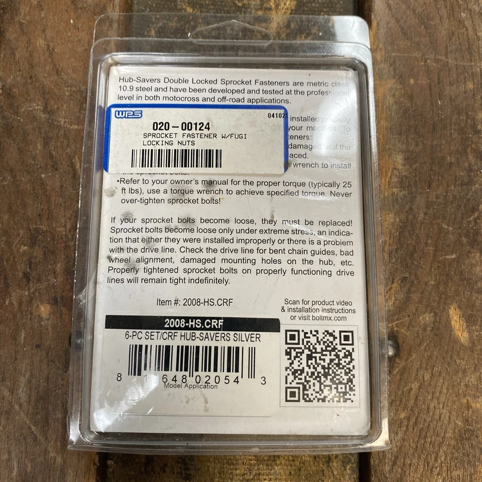 Bolt Motorcycle Hardware Double Locked Fastening Kit Fits Honda CR/crf - Image 2 of 2