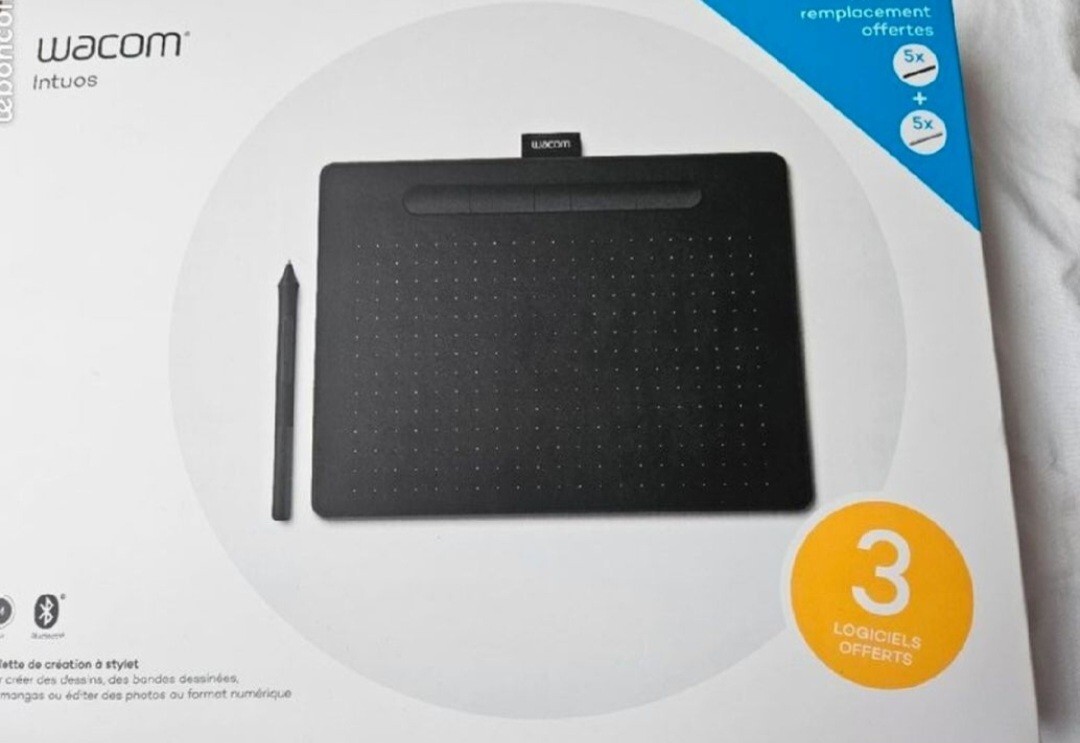 Tablette Graphique Wacom pour le télétravail et les cours d'art en ligne
