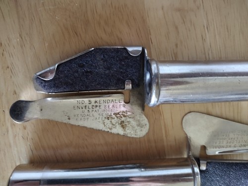 Lot of 2 #5 Vintage Kendall envelope sealers. US pat. 1804609 See Pictures. - Picture 2 of 6