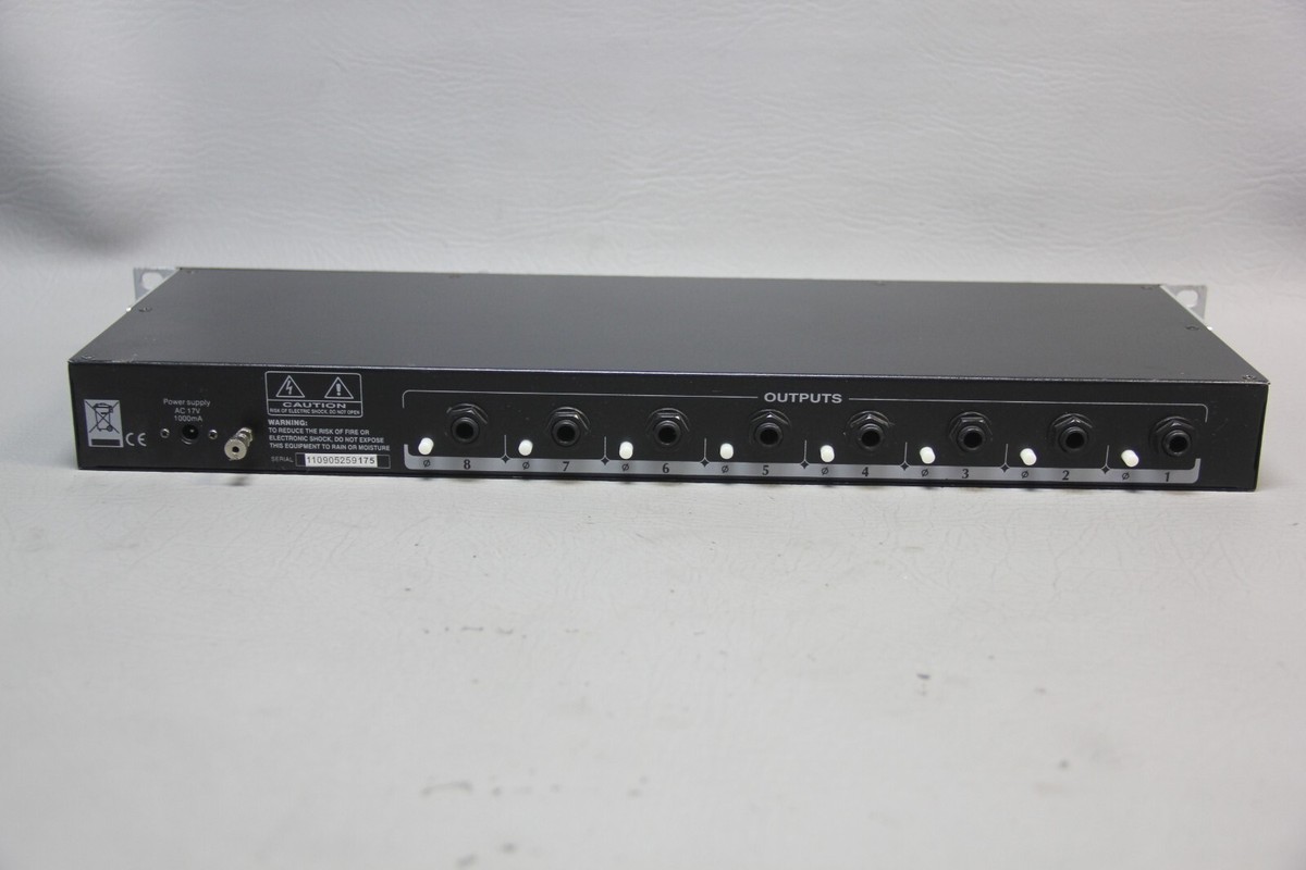 SM PRO AUDIO ENHANCED 8 CHANNEL PREAMP PRE-AMPLIFIER PR8E | eBay