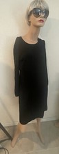 Banana Republic Knit Dress Filpucci Black Long Sleeve Ladies M