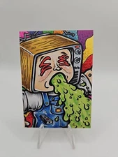 Garbage Pail Kids Sketch Card BARRY NYGMA GPK Tee Vee Stevie🔥🔥🔥
