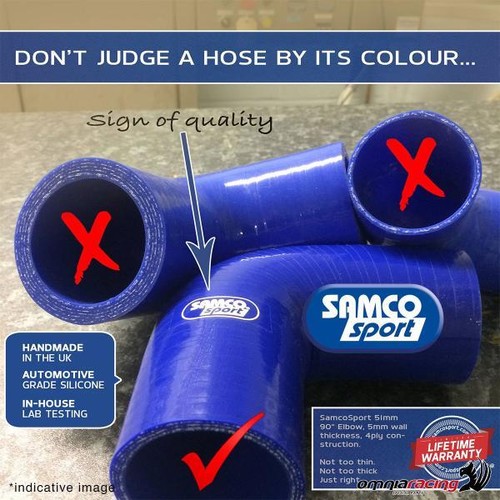 Samco K?Kit de manguera de radiador azul para Suzuki GSXR1000 K5/K6 2005/2006 - Imagen 4 de 5