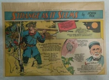 Strange As It Seems: American Revolutionary War, Louis Pasteur by Hix 11/8/1936