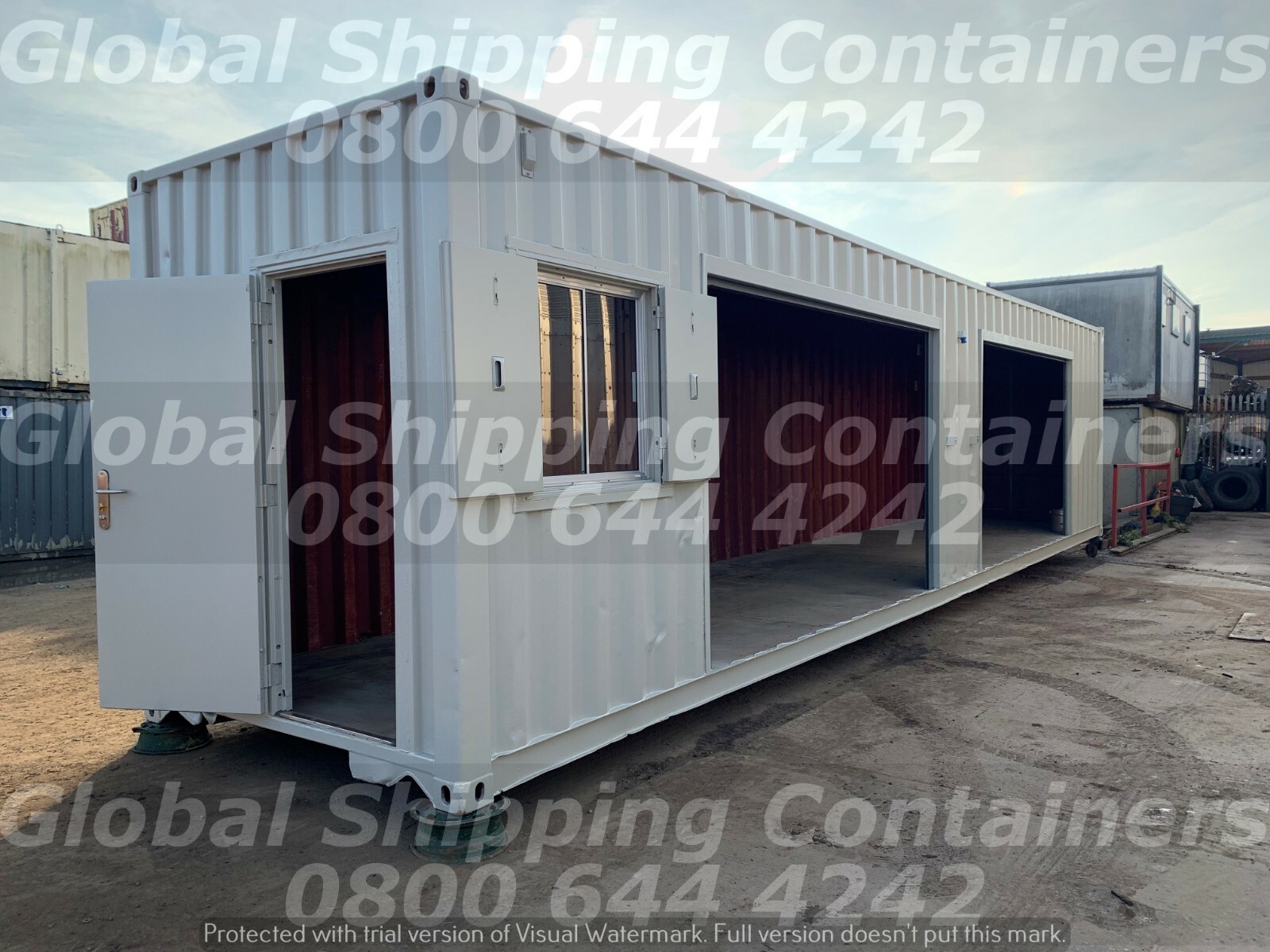40ft x 8ft Roller Shutter Shipping Container - storage (REFGSC0045 ...