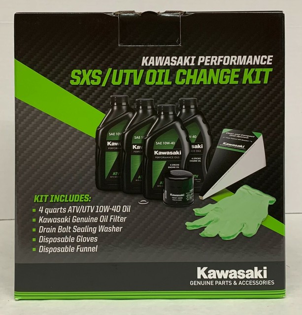 Kawasaki Genuine Oil Change Kit Krx1000 KRX 1000 20202021 Models for
