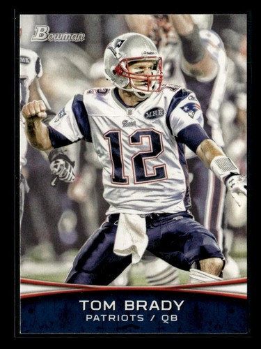 Tom Brady #50 2012 Bowman card