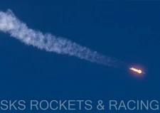 2022 June 8 8x10 PHOTO SPACE X NILESAT-301 EGYPT ROCKET CAPE KENNEDY FALCON 9 7