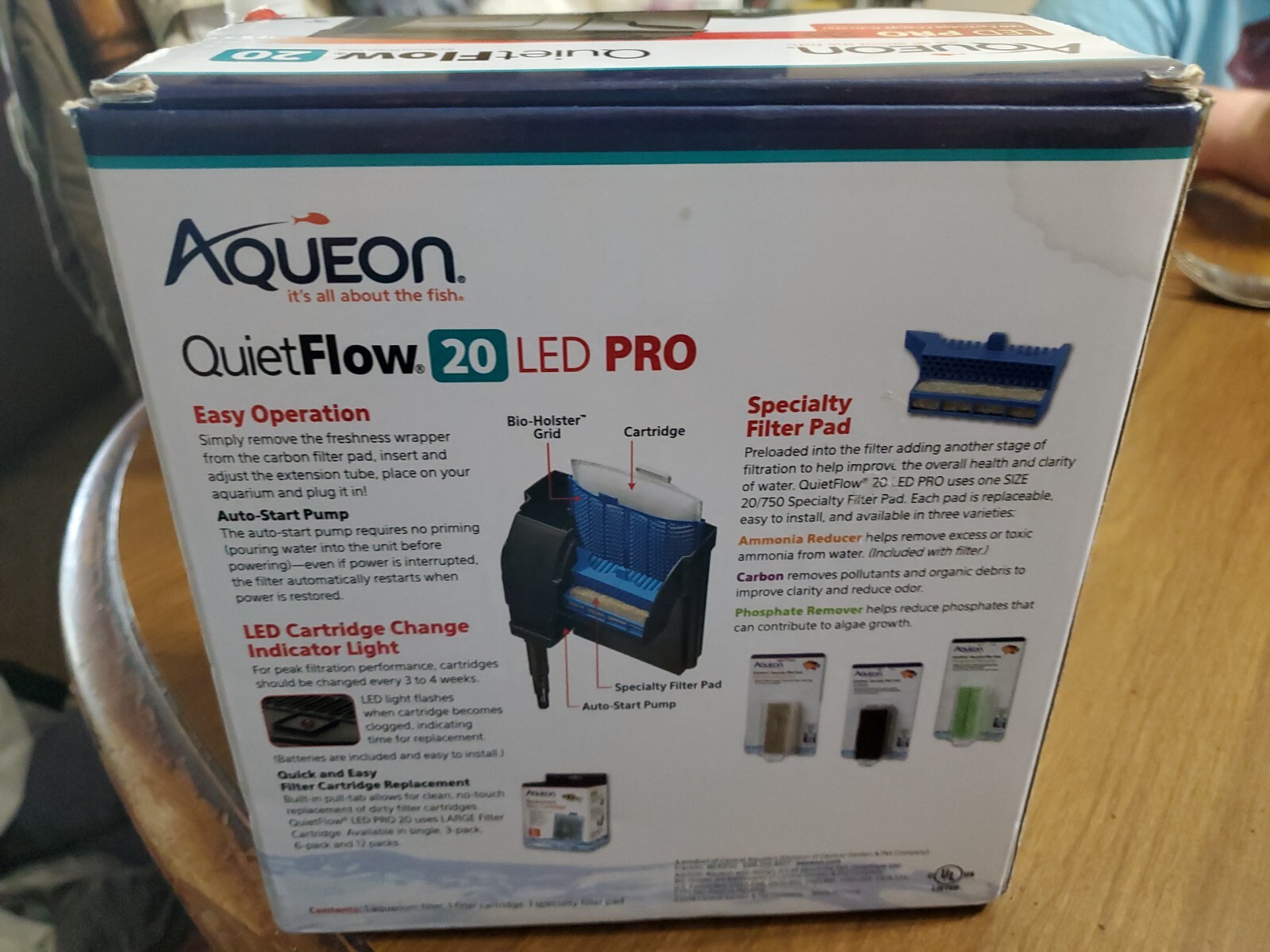 quiet flow 20 led pro