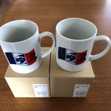 LANVIN en Bleu Mug Cup Pair Set