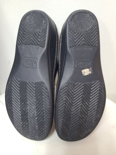 Finn Comfort Brown Leather Clog Sz 38 D EUC - Picture 3 of 8
