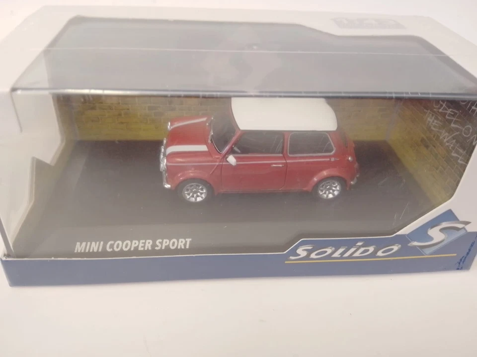Solido Mini Cooper Sport nightfire red 1997 1/43 S4316603 - Immagine 4 di 4