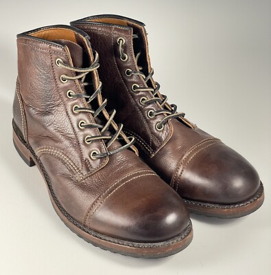 frye logan cap toe