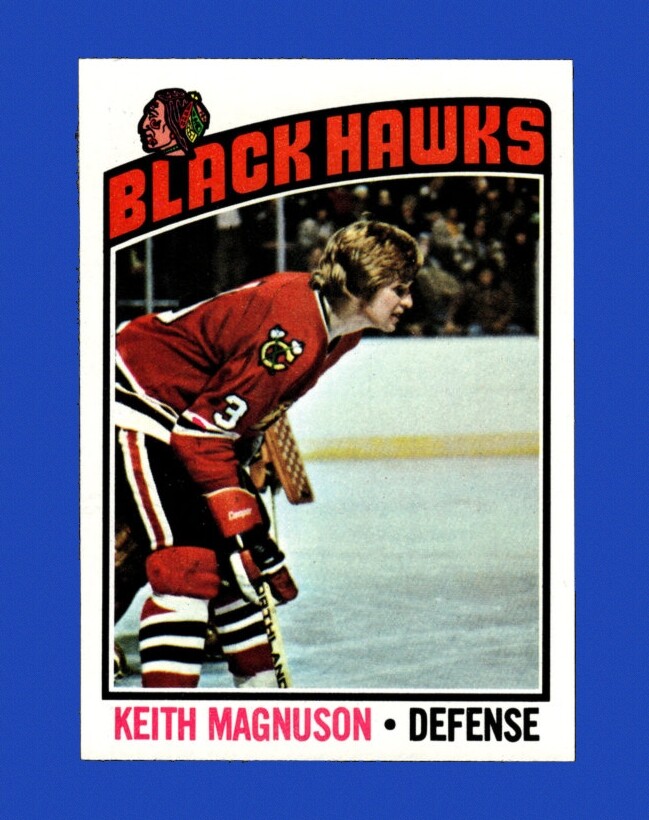 1976-77 Topps Set-Break #125 Keith Magnuson NM-MT OR BETTER *GMCARDS*