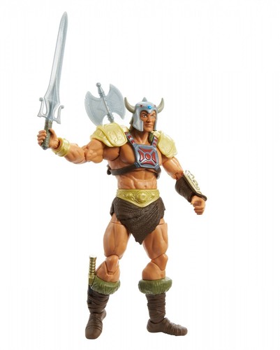 Masters of the Universe New Eternia Masterverse 2022 Viking He-Man Mattel 18cm - Picture 7 of 9