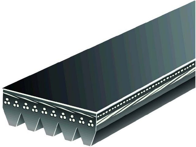 For 1986 GMC Safari Multi Rib Belt Fan and Alternator Gates 99729PXQP