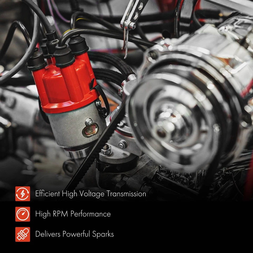 Tapa de distribuidor para Volkswagen Jetta Beetle Fastback Volvo 142 244 Yugo GVL GVS Foto 4 de 4