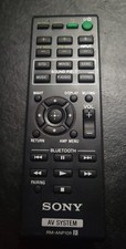 Sony RM-ANP109 Remote for HTCT260H SA-CT260H SA-WCT260H NO BATTERIES
