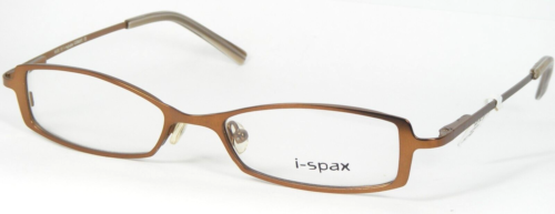 Vintage i-spax RIKI 5 Brown Brille Rahmen 50-17-134mm Deutschland (Notizzettel) - Bild 1 von 12