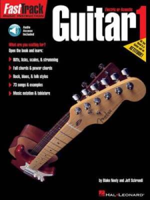 FastTrack Guitar Method - Book 1 (Fasttrack Series) Bk/online audio - VERY GOOD
