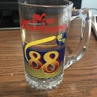 Vintage West Babylon-New Horizons Class of 1988 Heavy Glass Mug 5.5-in tall — photo 1