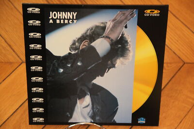 Johnny Hallyday: Johnny � Bercy 92 1992 Laserdisc LD PAL�Live Concert