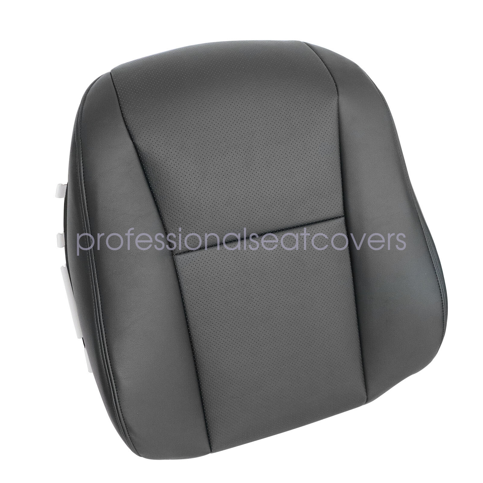 For 2007-2012 Lexus LS460 LS600h Both Side Bottom/Top Replacement Seat Cover Blk