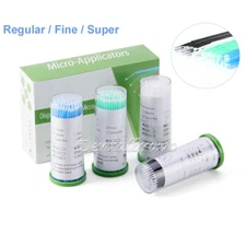 Dental Microbrush Micro Brush Applicator Tips Regular /Fine /Super Fine Cleaning