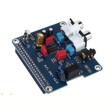 1PCS PCM5122 pi B 2/3B HIFI DAC Sound Card Digital Audio Module I2S Interface