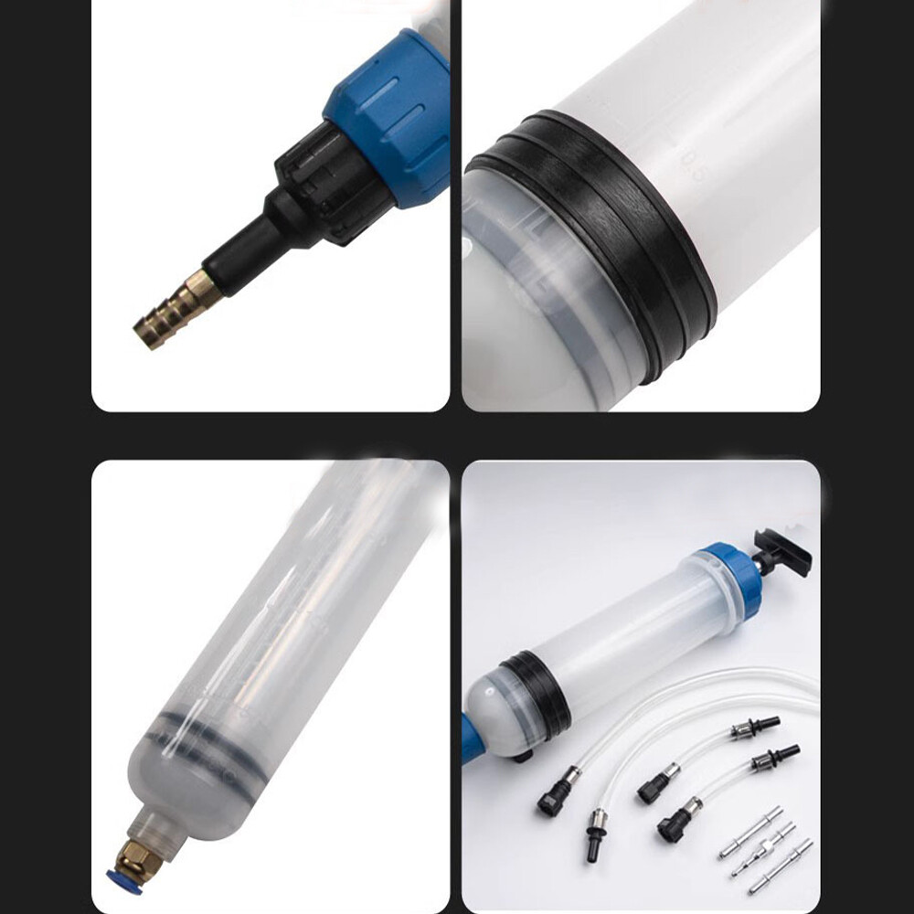 1.5L Oil Pump Suction Vacuum Transfer Hand Syringe Gun Gearbox