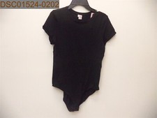 NWT Women's Jezebel Crew Neck Solid Bodysuit Black, S, Small, 092104603249