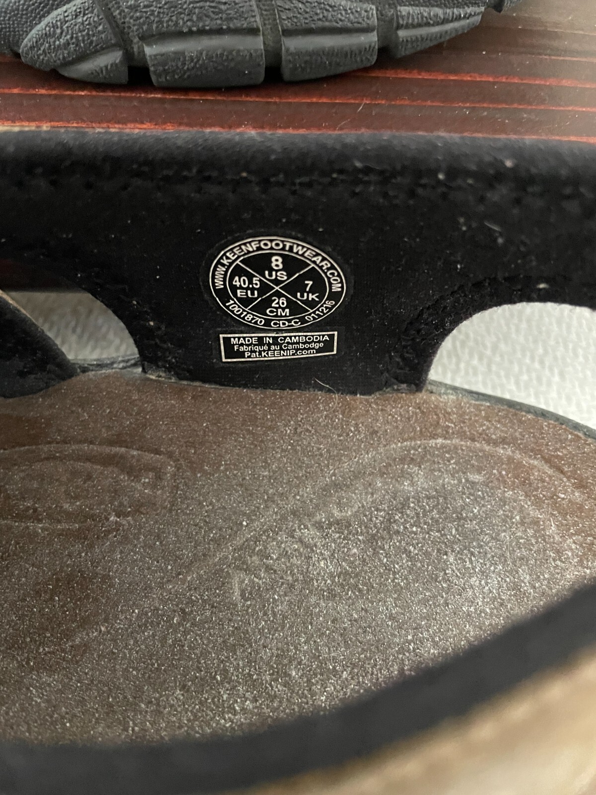 Scarpe sandali Keen uomo Bison Newport taglia 8 impermeabili outdoor escursionismo campeggio