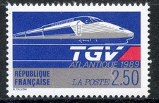 STAMP / TIMBRE FRANCE NEUF N° 2607 ** LE TGV ATLANTIQUE 