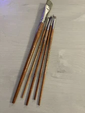 Vintage Antique M. Grumbacher 4720-B Paint Brush Set U.S.A.