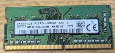 SK Hynix HMA81GS6DJR8N 8GB 1Rx8 LAPTOP RAM DDR4 3200MHz