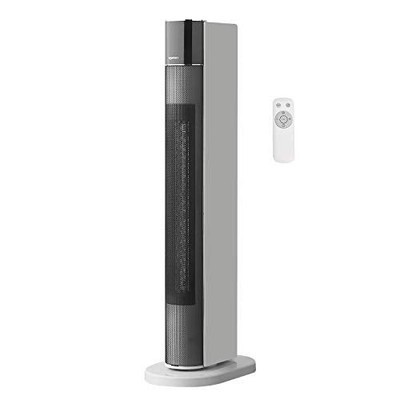 Amazon Turmheizung & Ventilator 2 in 1 -2200W Eco, oszillierend, 3 Heizungen & 2 Lüftergeschwindigkeiten 