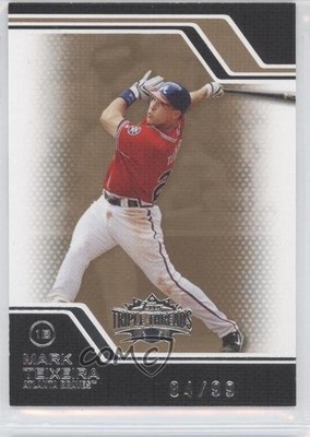 2008 Topps Triple Threads Gold 84/99 Mark Teixeira #40 0b9