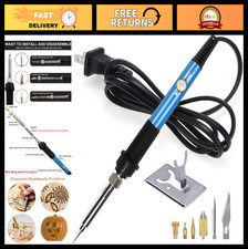 Adjustable Temperature Wood Burning Kit for Pyrography - 200-450  Tool for Begin