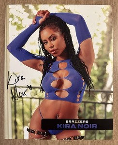 Kira Noir Adult Model Autographed 8x10 Photo