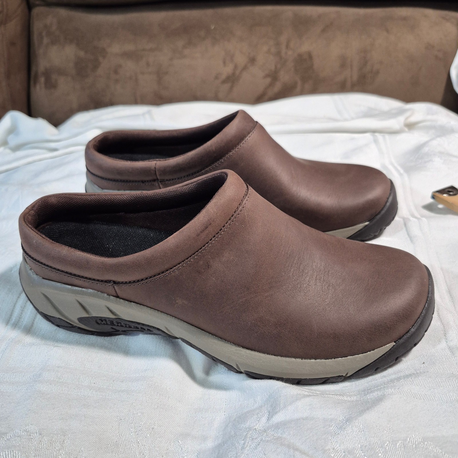 MERRELL slip on donna Encore Nova 4 in pelle J002114 marrone taglia 7 5