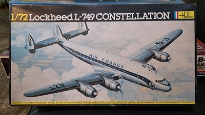 Heller Humbrol #310 Lockheed L 749 Constellation   1/72 NEW - EXTRA DECALS
