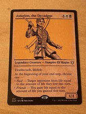 Astarion, the Decadent Showcase - NM MTG CLB - Battle for Baldur's Gate