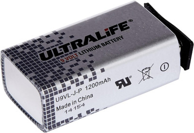 Lithium Batterie (9 Volt, E-Block, U9VL, U9VL-J-P, 1200Mah, 10Er Sparset)